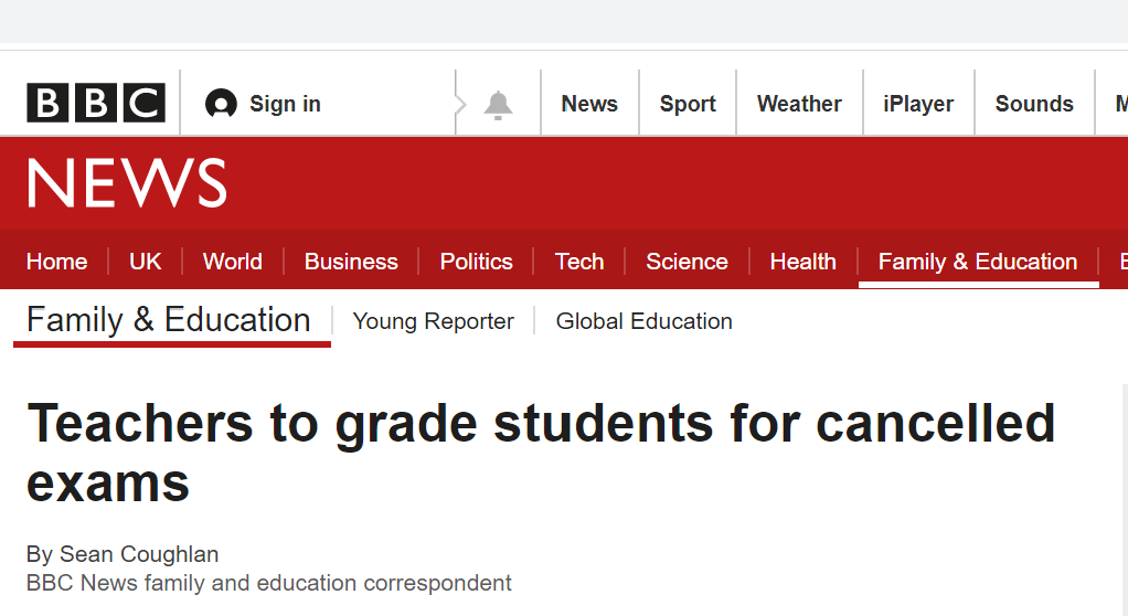 英国低龄留学取消考试后的GCSE， A-level如何评分？